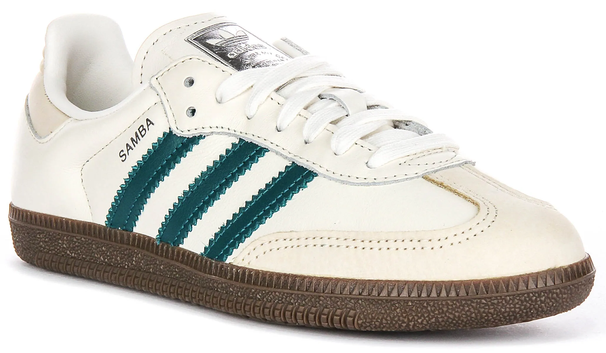 Adidas Samba OG In Cream Green For Women Shoes Adidas