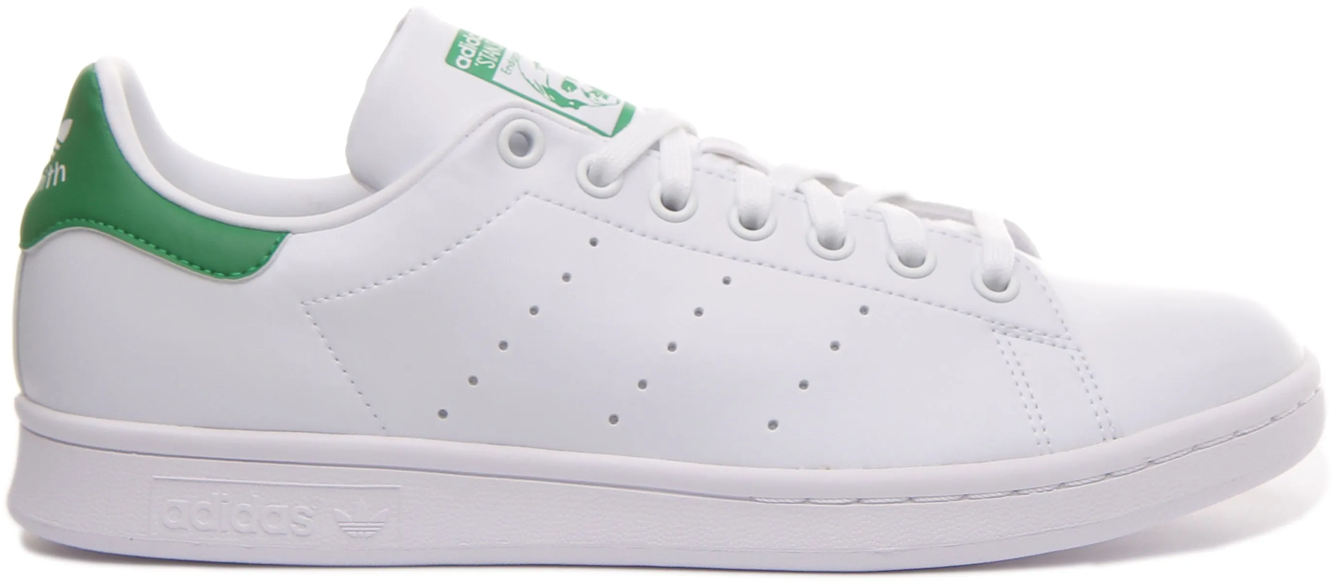 Adidas Stan Smith In White Green For Men Shoes Adidas