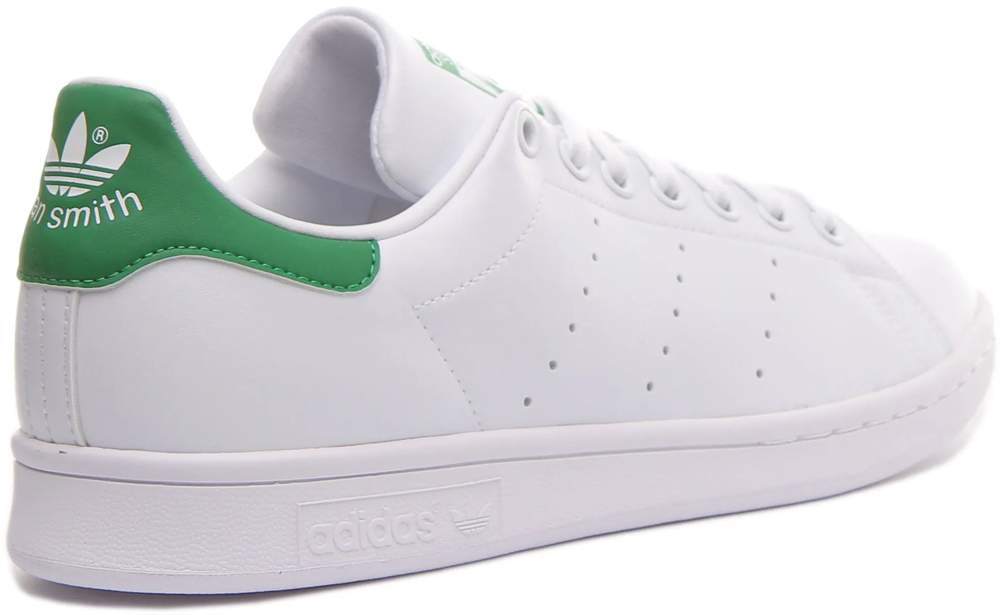 Adidas Stan Smith In White Green For Men Shoes Adidas