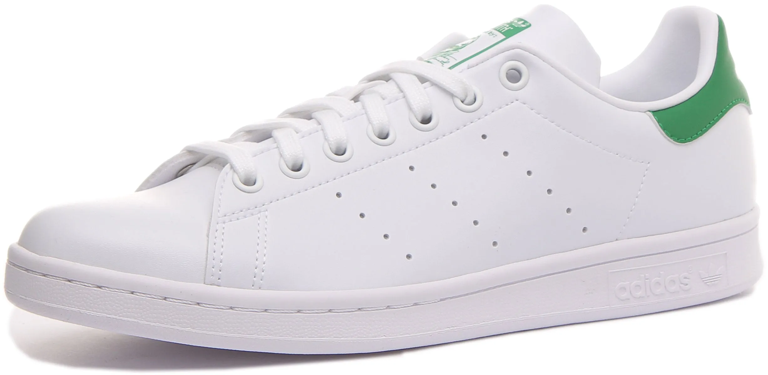 Adidas Stan Smith In White Green For Men Shoes Adidas