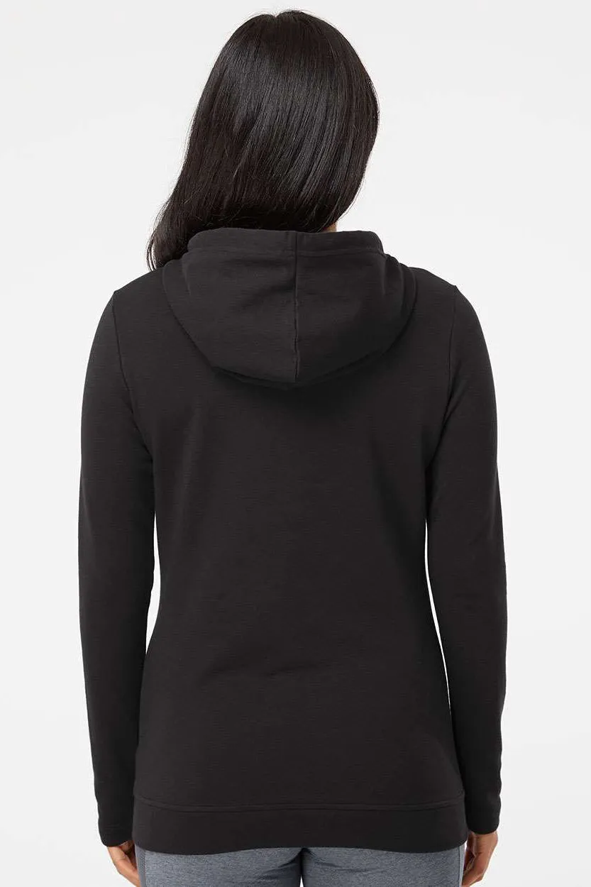 Adidas Womens Hooded Sweatshirt Hoodie w/ Pockets - Black - Closeout
