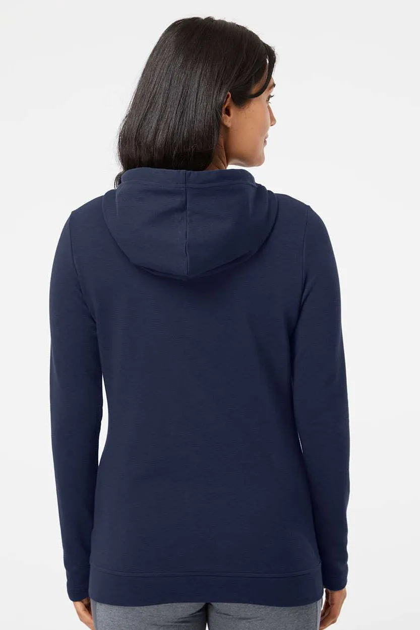 Adidas Womens Hooded Sweatshirt Hoodie w/ Pockets - Collegiate Navy Blue - Closeout