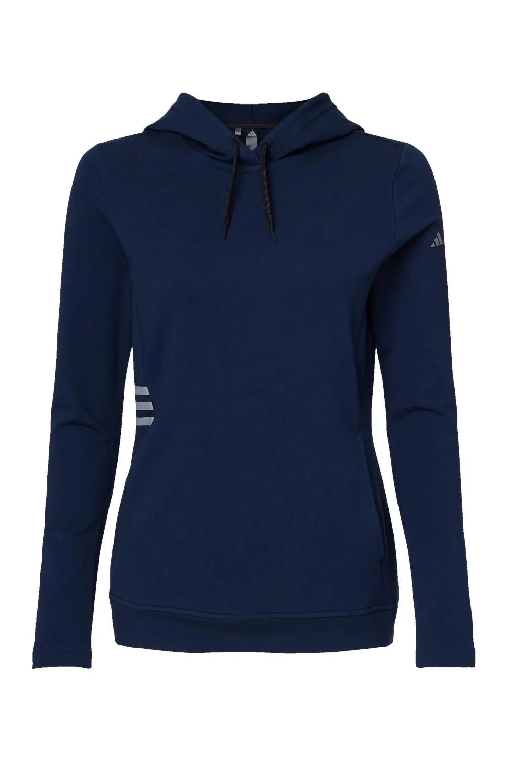 Adidas Womens Hooded Sweatshirt Hoodie w/ Pockets - Collegiate Navy Blue - Closeout