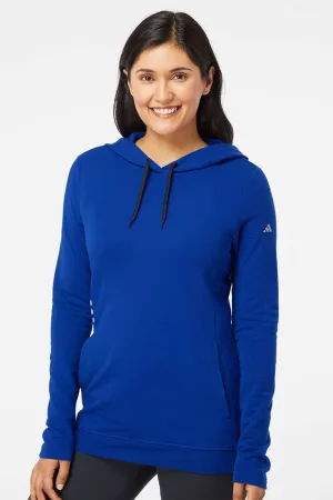 Adidas Womens Hooded Sweatshirt Hoodie w/ Pockets - Collegiate Royal Blue - Closeout