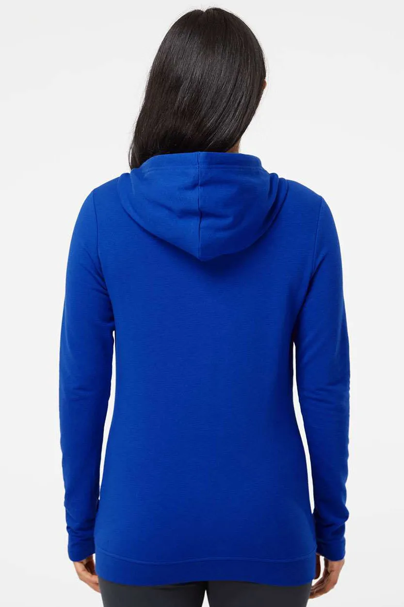 Adidas Womens Hooded Sweatshirt Hoodie w/ Pockets - Collegiate Royal Blue - Closeout