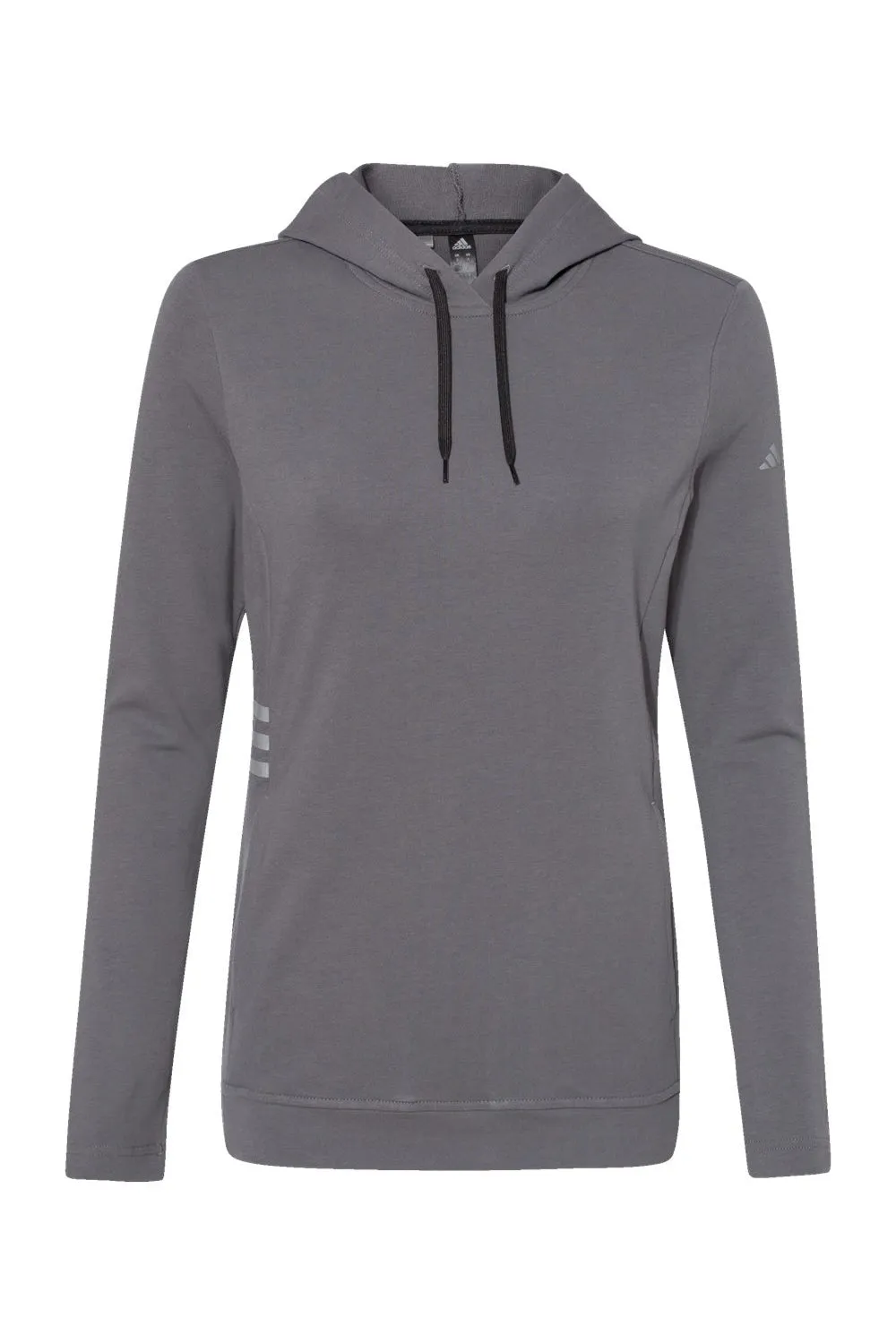 Adidas Womens Hooded Sweatshirt Hoodie w/ Pockets - Grey - Closeout