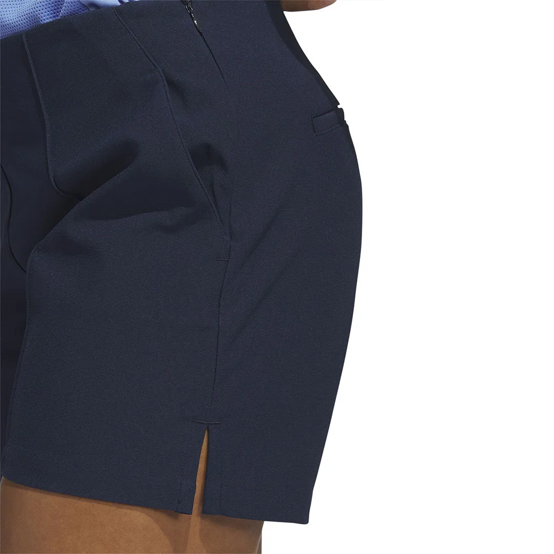 adidas - Women's Pintuck 5-Inch Pull-On Golf Shorts (HY4091)