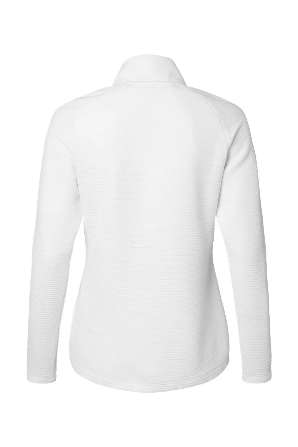 Adidas Womens Spacer 1/4 Zip Sweatshirt - Core White