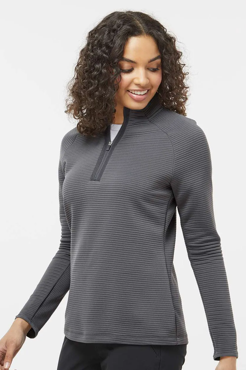 Adidas Womens Spacer 1/4 Zip Sweatshirt - Grey