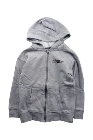 Adidas Zip-Up Hoodie, Size 7-8Y