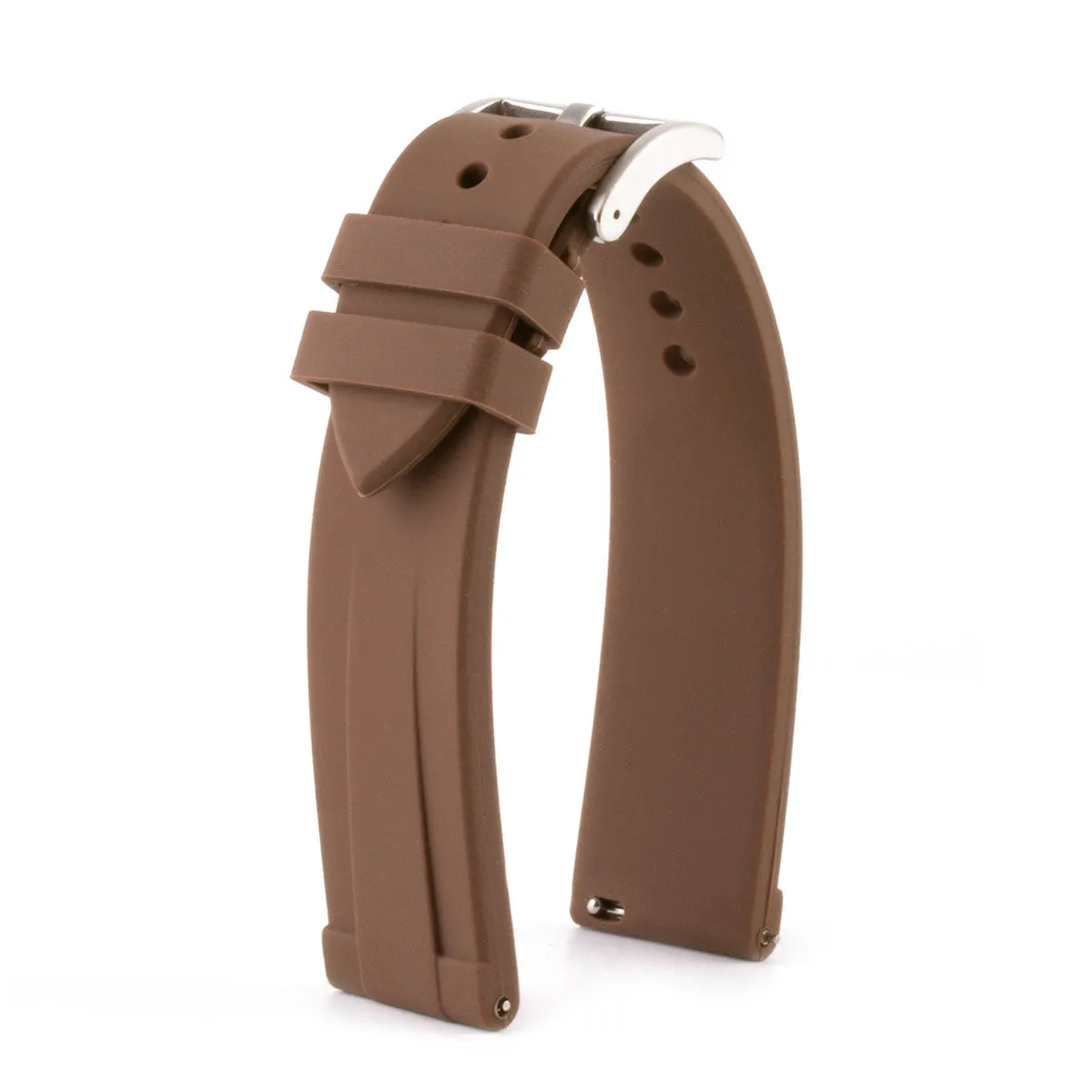 a??Interchangeable rubber watch band (black, grey, blue, green, kaki, brown...)