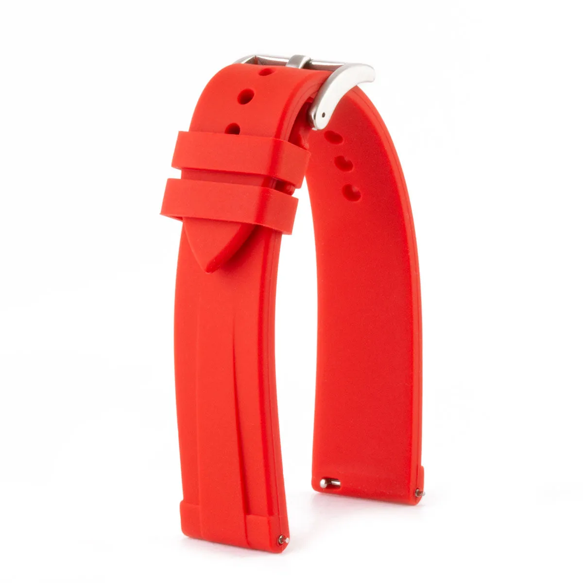 a??Interchangeable rubber watch band (black, grey, blue, green, kaki, brown...)