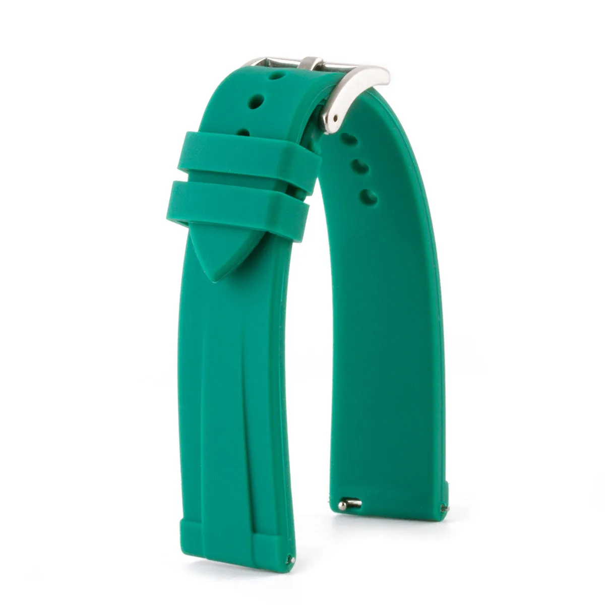 a??Interchangeable rubber watch band (black, grey, blue, green, kaki, brown...)