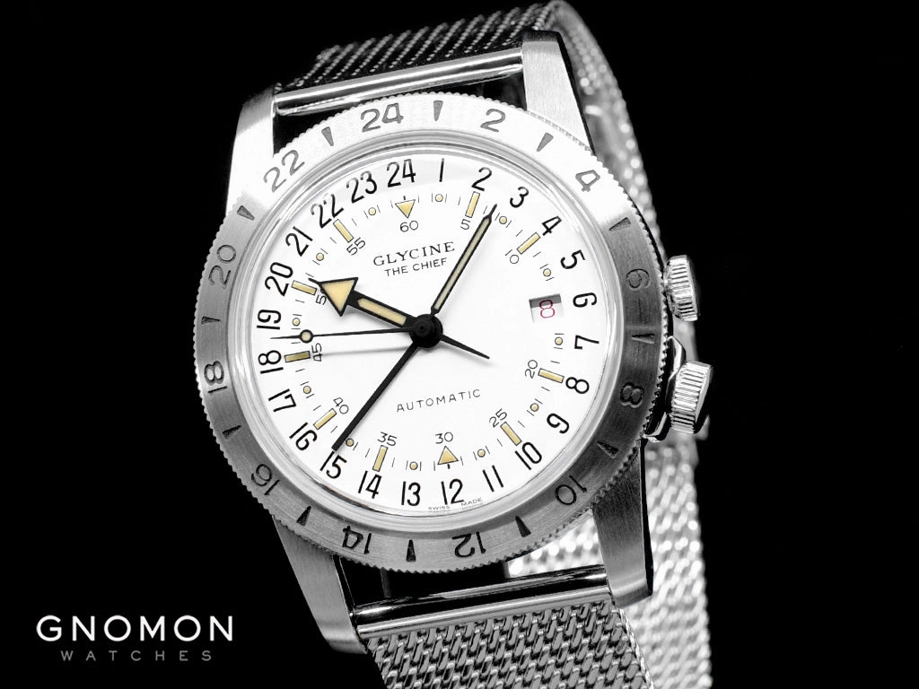 Airman ??The Chief?? GMT White - Bracelet Ref. GL0466