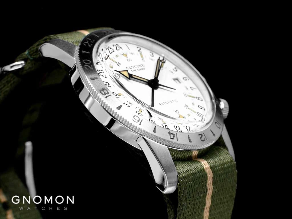 Airman ??The Chief?? GMT White - Military Nylon Strap Ref. GL0473