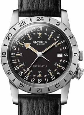 Airman ??The Chief?? Purist Black - Leather Ref. GL0469,automatic watch,automatic watches for men,automatic watches for women,luxury automatic watch,minimalist automatic watch,dress automatic watch,vintage automatic watch,automatic watch sale