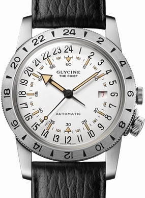 Airman ??The Chief?? Purist White - Leather Ref. GL0471,automatic watch,automatic watches for men,automatic watches for women,luxury automatic watch,minimalist automatic watch,dress automatic watch,vintage automatic watch,automatic watch sale