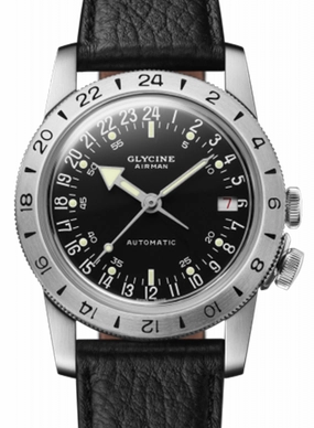 Airman No. 1 Black Purist 36 Ref. GL0371,automatic watch,automatic watches for men,automatic watches for women,luxury automatic watch,minimalist automatic watch,dress automatic watch,vintage automatic watch,automatic watch sale