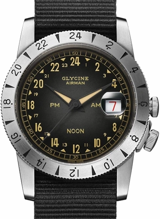Airman Vintage NOON Degrade Black Ref. GL0478,automatic watch,automatic watches for men,automatic watches for women,luxury automatic watch,minimalist automatic watch,dress automatic watch,vintage automatic watch,automatic watch sale