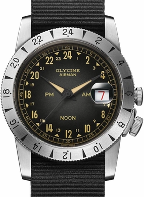 Airman Vintage NOON Degrade Black Ref. GL0478,automatic watch,automatic watches for men,automatic watches for women,luxury automatic watch,minimalist automatic watch,dress automatic watch,vintage automatic watch,automatic watch sale