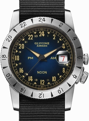 Airman Vintage NOON Degrade Blue Ref. GL0477,automatic watch,automatic watches for men,automatic watches for women,luxury automatic watch,minimalist automatic watch,dress automatic watch,vintage automatic watch,automatic watch sale