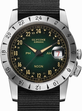 Airman Vintage NOON Degrade Green Ref. GL0476,automatic watch,automatic watches for men,automatic watches for women,luxury automatic watch,minimalist automatic watch,dress automatic watch,vintage automatic watch,automatic watch sale