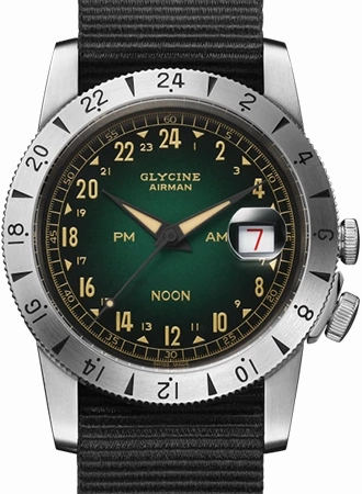 Airman Vintage NOON Degrade Green Ref. GL0476,automatic watch,automatic watches for men,automatic watches for women,luxury automatic watch,minimalist automatic watch,dress automatic watch,vintage automatic watch,automatic watch sale
