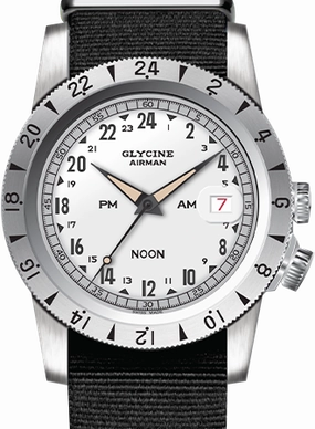 Airman Vintage NOON White Ref. GL0376,automatic watch,automatic watches for men,automatic watches for women,luxury automatic watch,minimalist automatic watch,dress automatic watch,vintage automatic watch,automatic watch sale