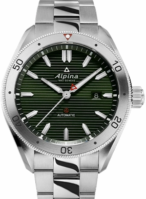 Alpiner 4 Dark Green 44mm Ref. AL-525GR5AQ6B,automatic watch,automatic watches for men,automatic watches for women,luxury automatic watch,minimalist automatic watch,dress automatic watch,vintage automatic watch,automatic watch sale