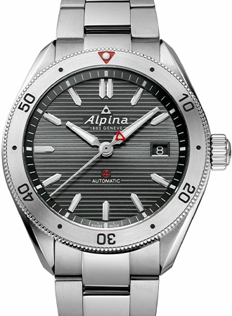 Alpiner 4 Grey 40mm Ref. AL-525GS4AQ6B,automatic watch,automatic watches for men,automatic watches for women,luxury automatic watch,minimalist automatic watch,dress automatic watch,vintage automatic watch,automatic watch sale