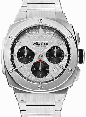 Alpiner Extreme Chronograph Automatic Silver - Bracelet Ref. AL-730SB4AE6B 