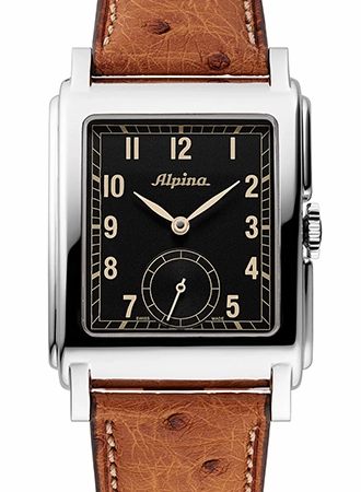 Alpiner Heritage Carree Automatic Black Ref. AL-530BA3C6,automatic watch,automatic watches for men,automatic watches for women,luxury automatic watch,minimalist automatic watch,dress automatic watch,vintage automatic watch,automatic watch sale