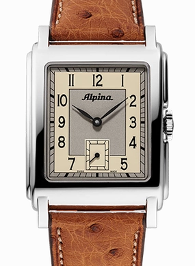 Alpiner Heritage Carree Automatic Silver Ref. AL-530SAC3C6,automatic watch,automatic watches for men,automatic watches for women,luxury automatic watch,minimalist automatic watch,dress automatic watch,vintage automatic watch,automatic watch sale