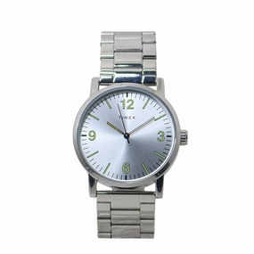 Analog 3-Hand 40mm Stainless Steel Band stainless-steel watches stainless steel watch bands stainless steel watches cheap
