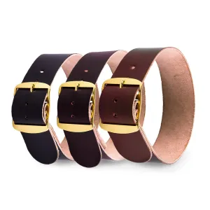 a??Perlon leather watchstrap - Cordovan (black, dark brown, medium brown) Luxury watch bands Limited edition watch bands