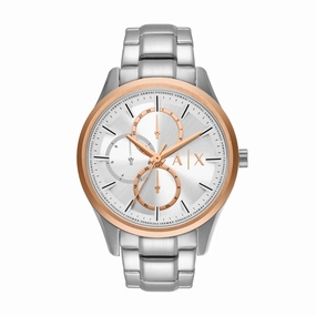 Armani Elegant Silver Stainless Steel Watch AX1870 