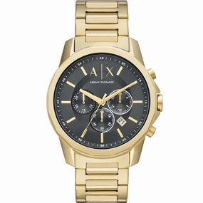 Armani Exchange Banks AX1721 Chronograph stainless steel watch clasp High quality stainless steel watch