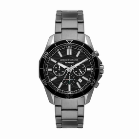 Armani Exchange Chronograph Gunmetal Stainless Steel Watch AX1959 