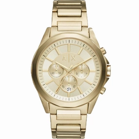 Armani Exchange Drexler AX2602 Chronograph stainless steel watch clasp High quality stainless steel watch