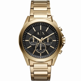 Armani Exchange Drexler AX2611 Multi-Function stainless steel watch clasp High quality stainless steel watch
