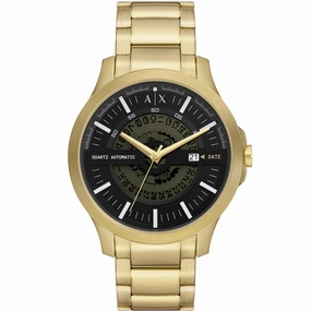 Armani Exchange Hampton AX2443 Automatic stainless steel watch clasp High quality stainless steel watch