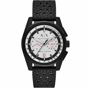 Armani Exchange Parker AX2865 Chronograph Affordable Leather Watch Leather Watch Discount