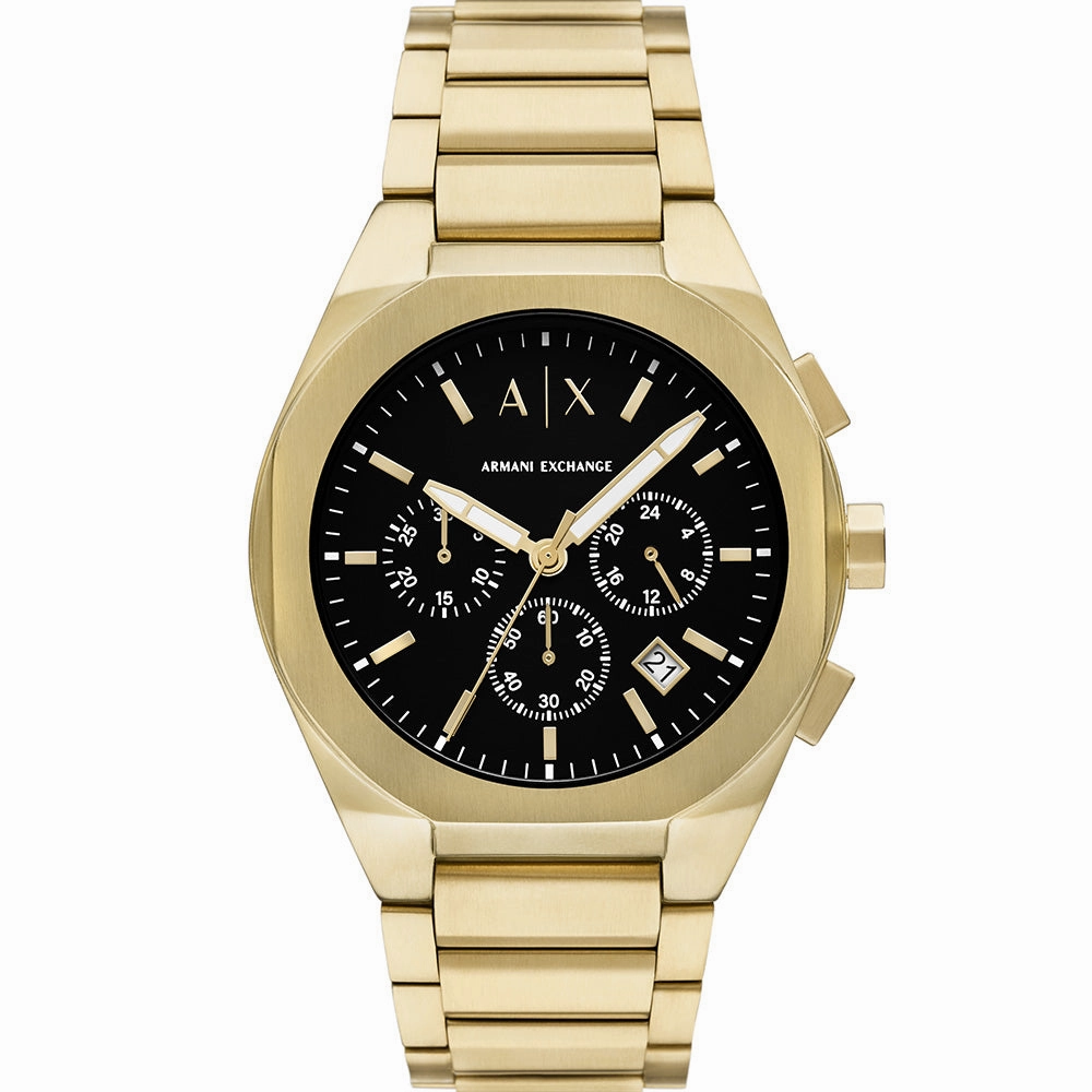Armani Exchange Rafael AX4180 Chronograph stainless steel watch clasp High quality stainless steel watch