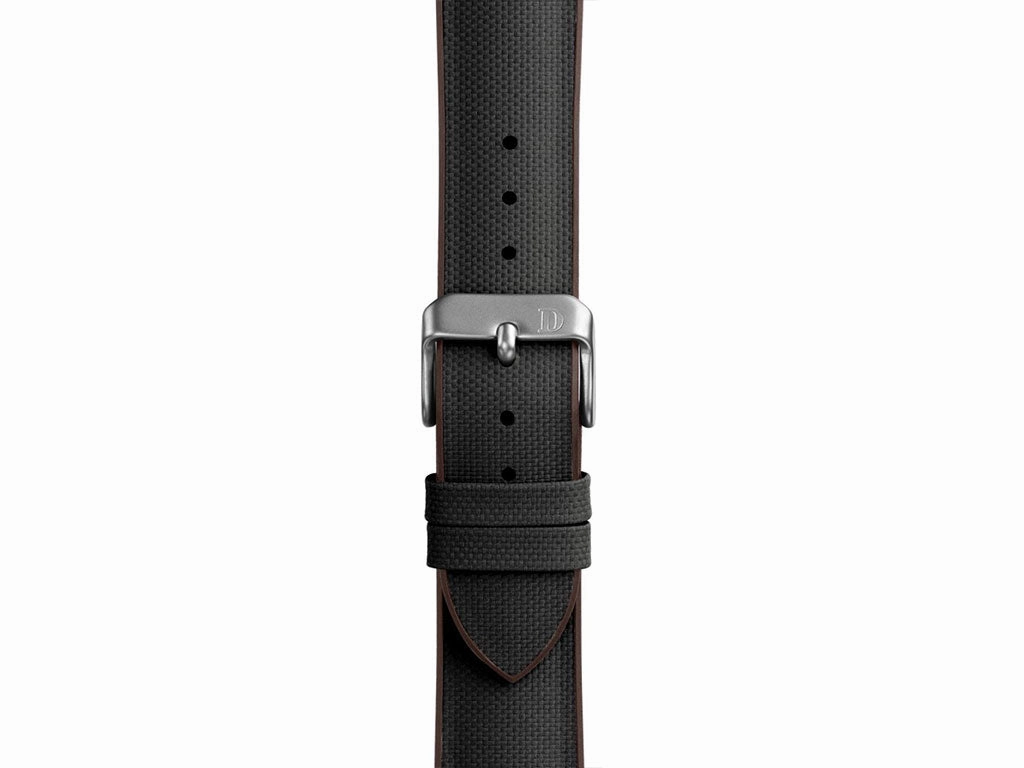 Arne Black/Brown Leather Strap