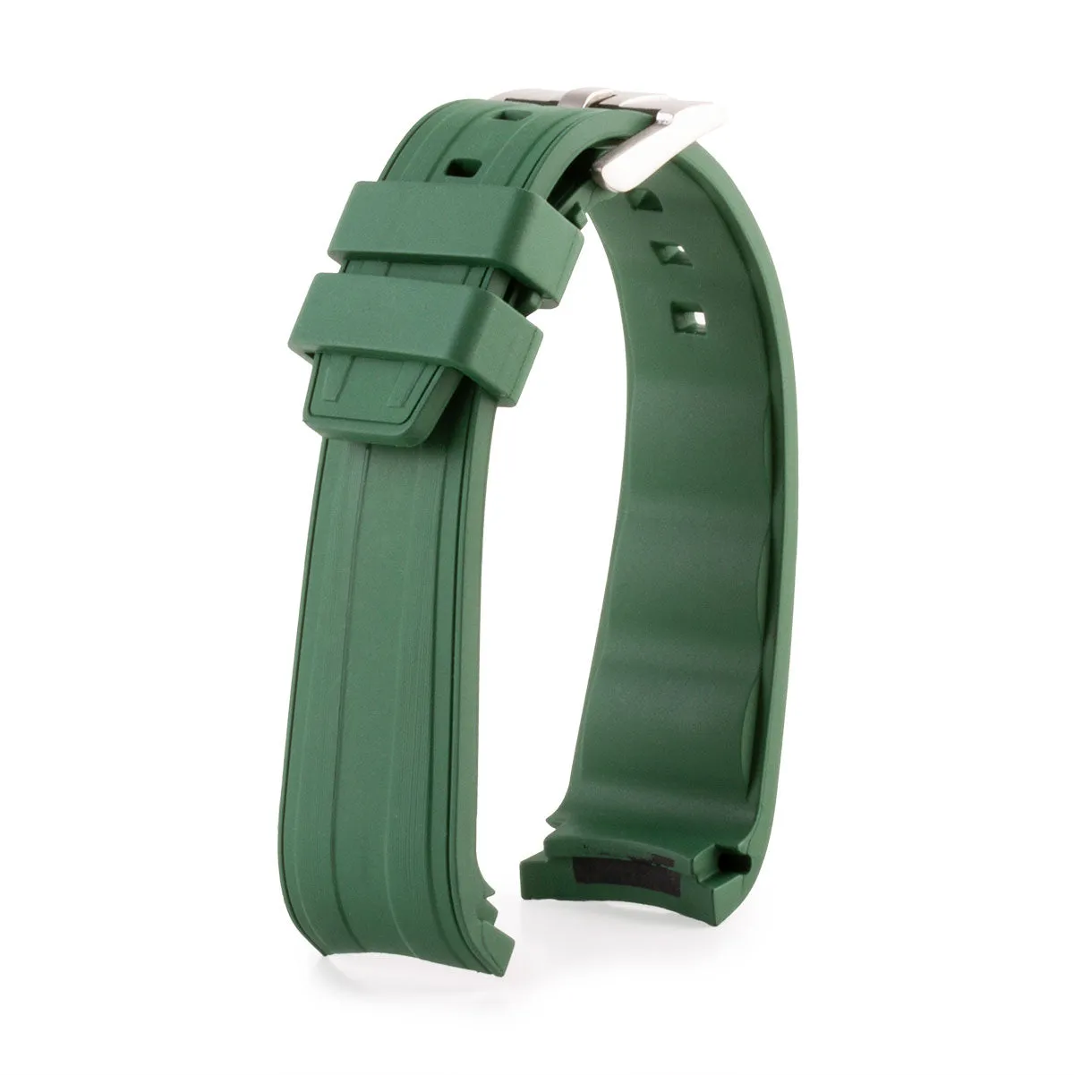 a??Rolex - Integrated watch band for Submariner 41mm - Rubber (black, blue, green, red...)