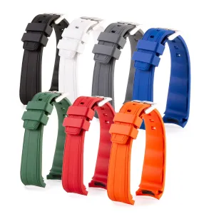 a??Rolex - Integrated watch band for Submariner 41mm - Rubber (black, blue, green, red...) Luxury watch bands Limited edition watch bands