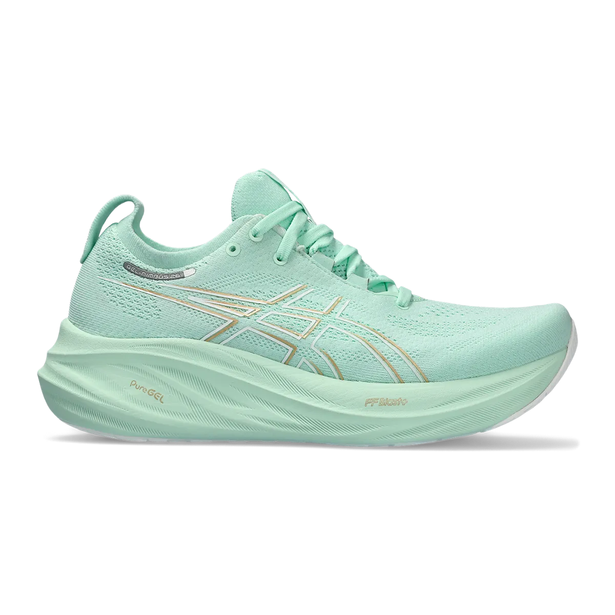 Asics Gel Nimbus 26 - Mint Tint - Pale Mint