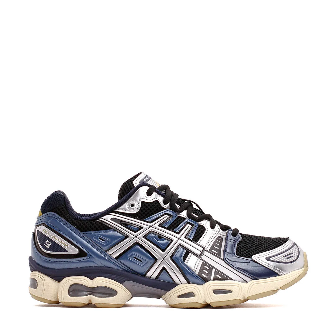Asics Men Gel-Nimbus 9 Black Silver 1201A424-006