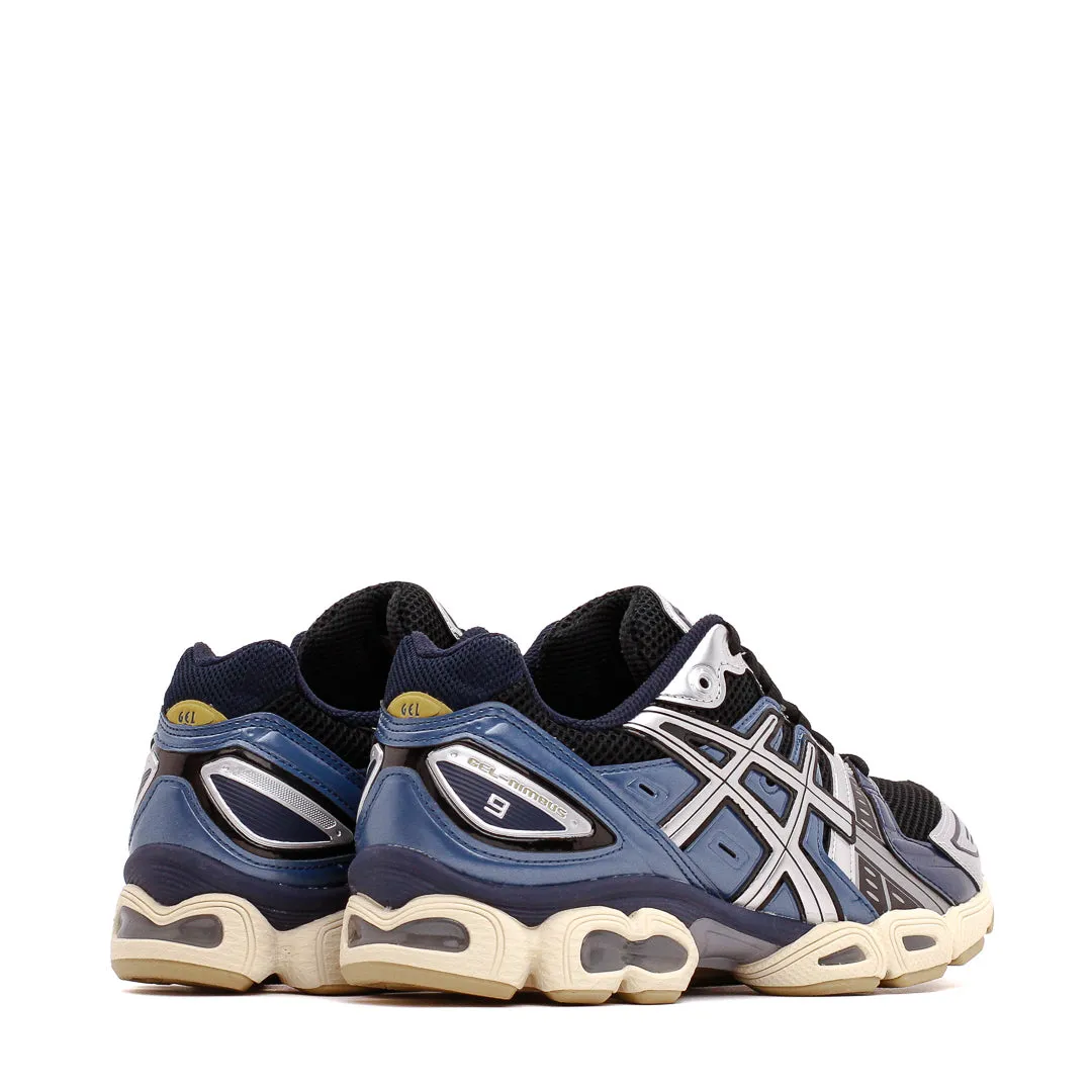 Asics Men Gel-Nimbus 9 Black Silver 1201A424-006