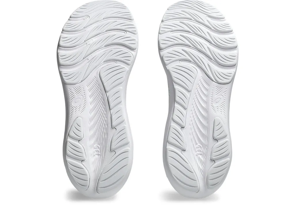 ASICS MEN'S GEL CONTEND 9 WHITE/GREY RUNNING SHOE